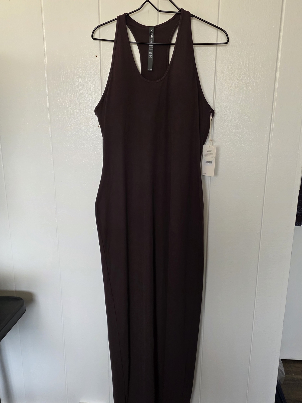 Vuori Pose Scoop Maxi Dress Size XL NWT